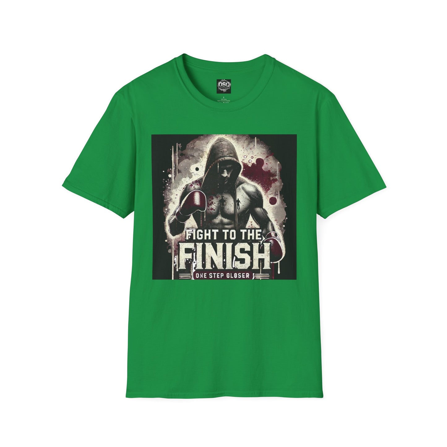 Fight To The Finish Boxing Inpired T-Shirt