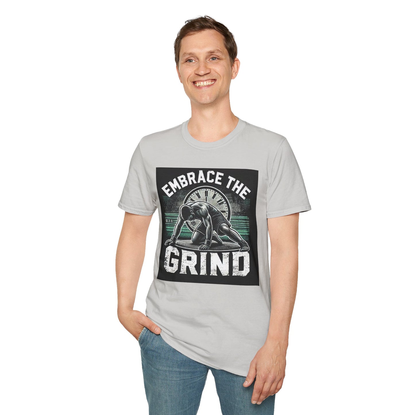 Embrace The Grind MMA Inspired Men's T-Shirt