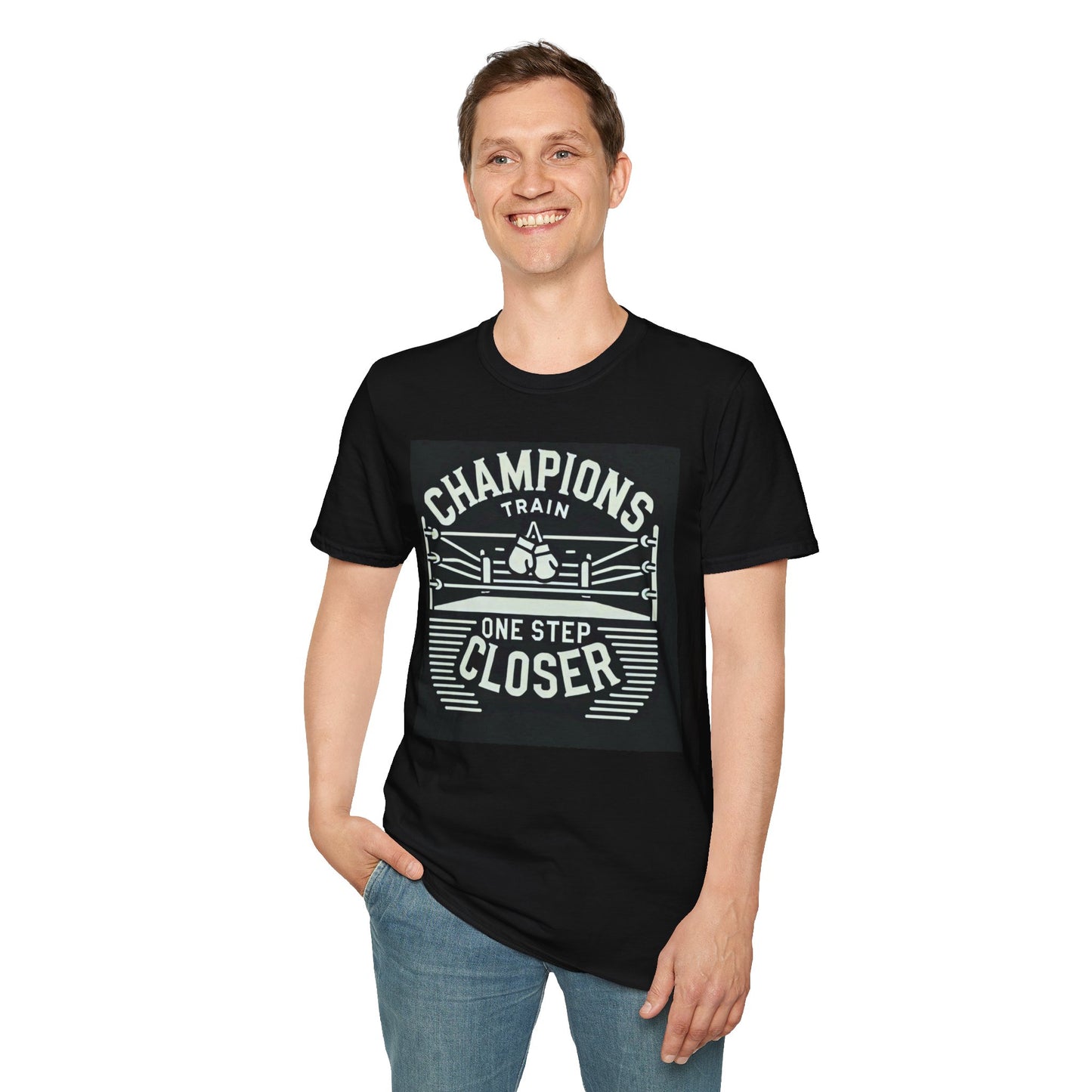 Champion's Train Boxing Inspired Men's T-Shirt