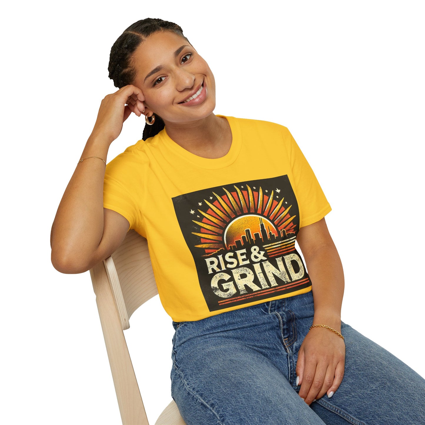 Rise and Grind Women's Casual T-Shirt