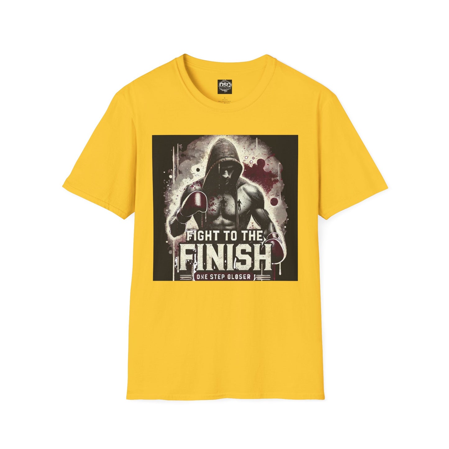 Fight To The Finish Boxing Inpired T-Shirt