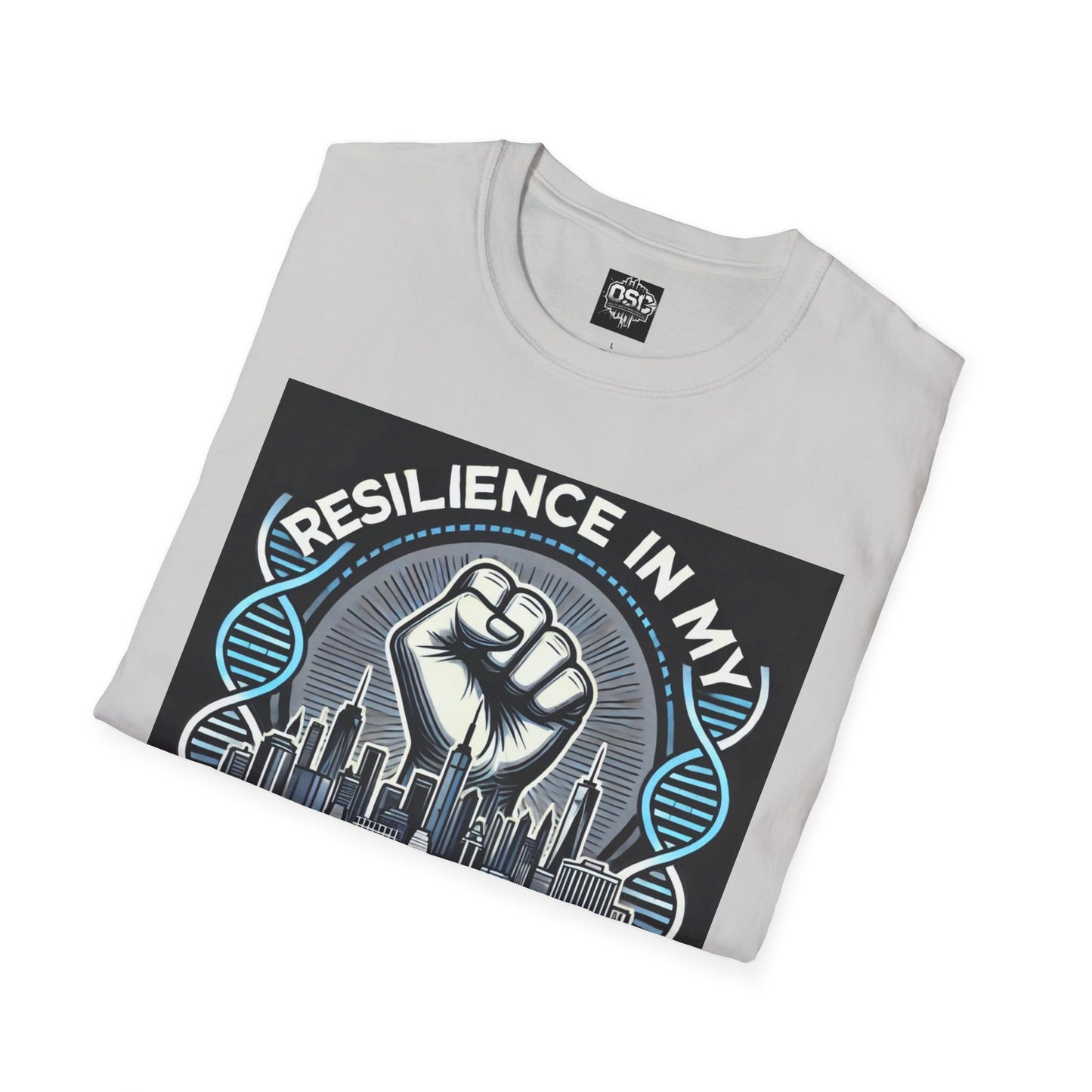 Camiseta informal para hombre Resiliencia en mi ADN