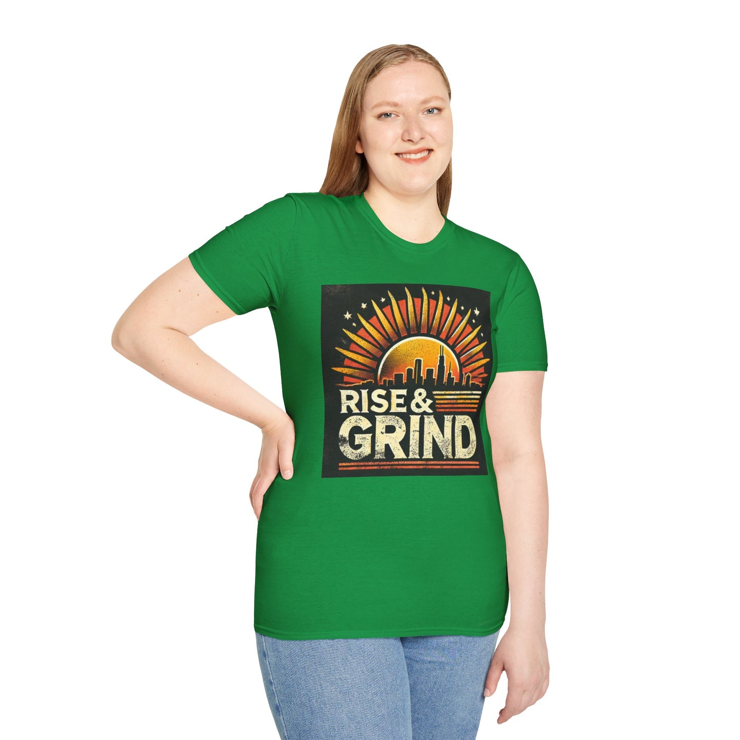 Rise and Grind Women's Casual T-Shirt