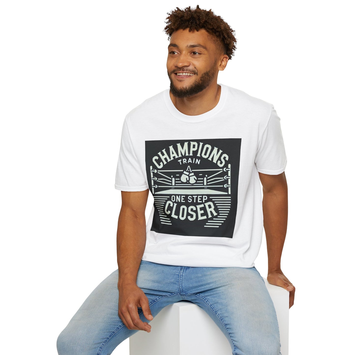 Champion's Train Boxing Inspired Men's T-Shirt