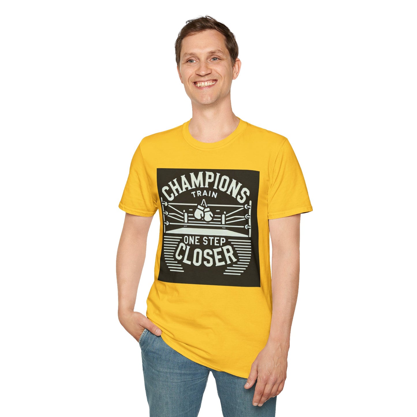 Champion's Train Boxing Inspired Men's T-Shirt