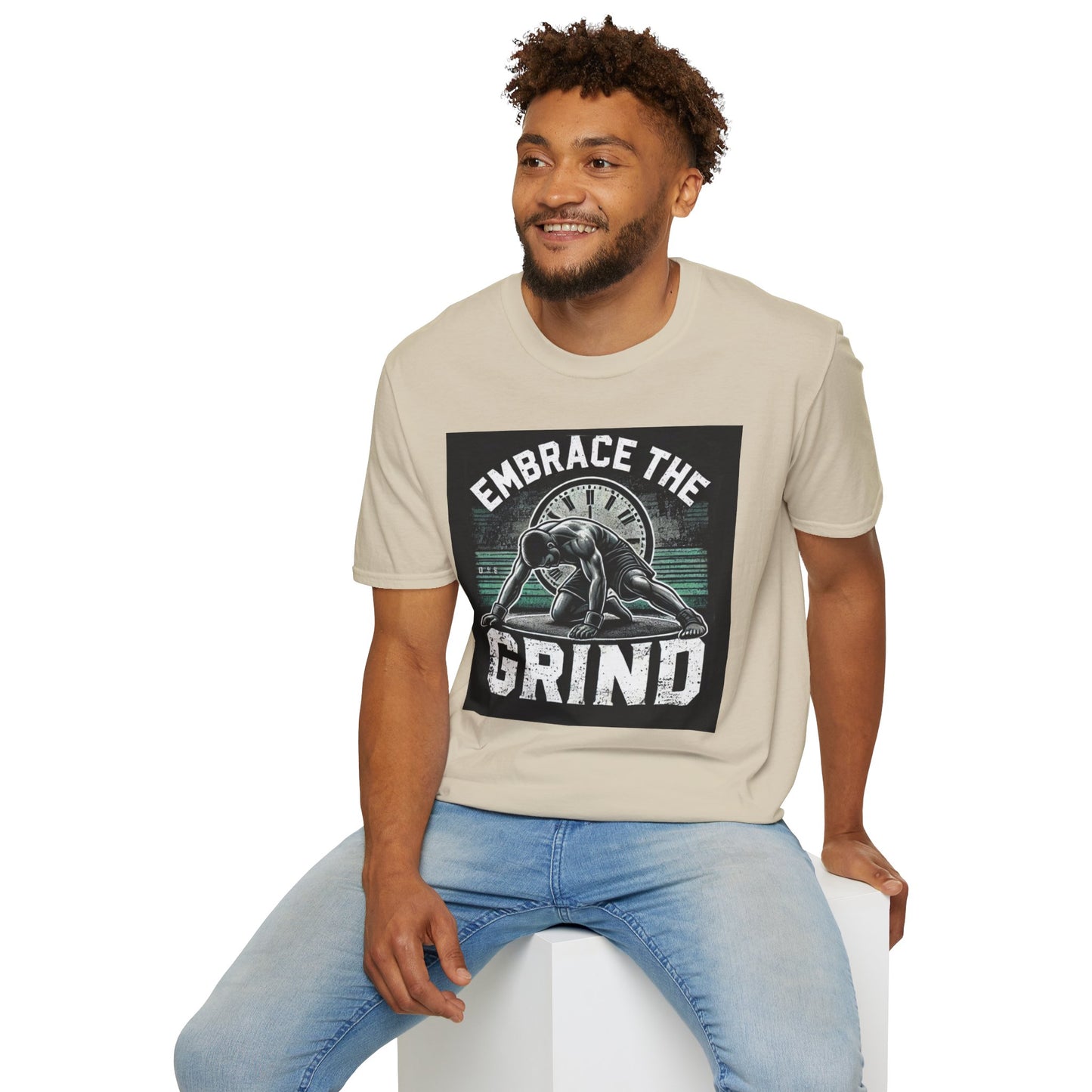 Embrace The Grind MMA Inspired Men's T-Shirt