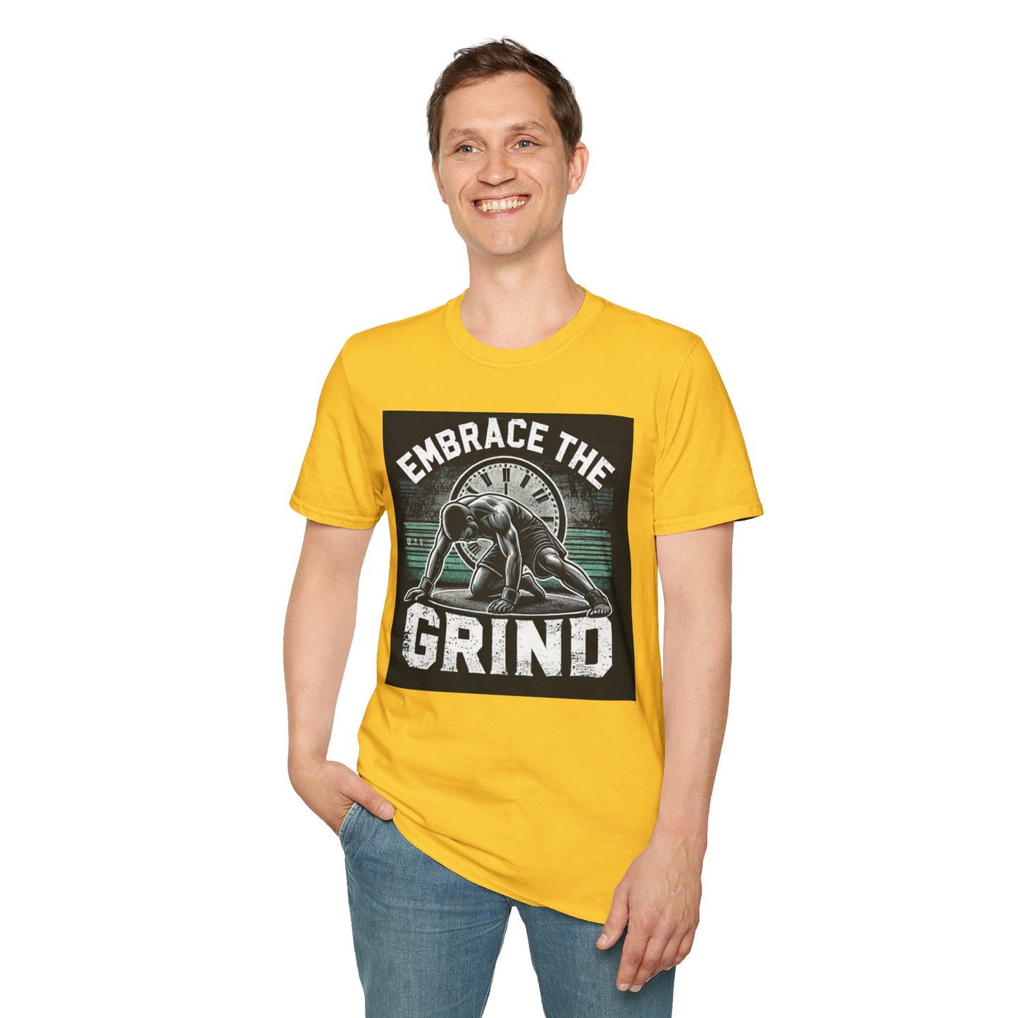 Embrace The Grind MMA Inspired Men's T-Shirt