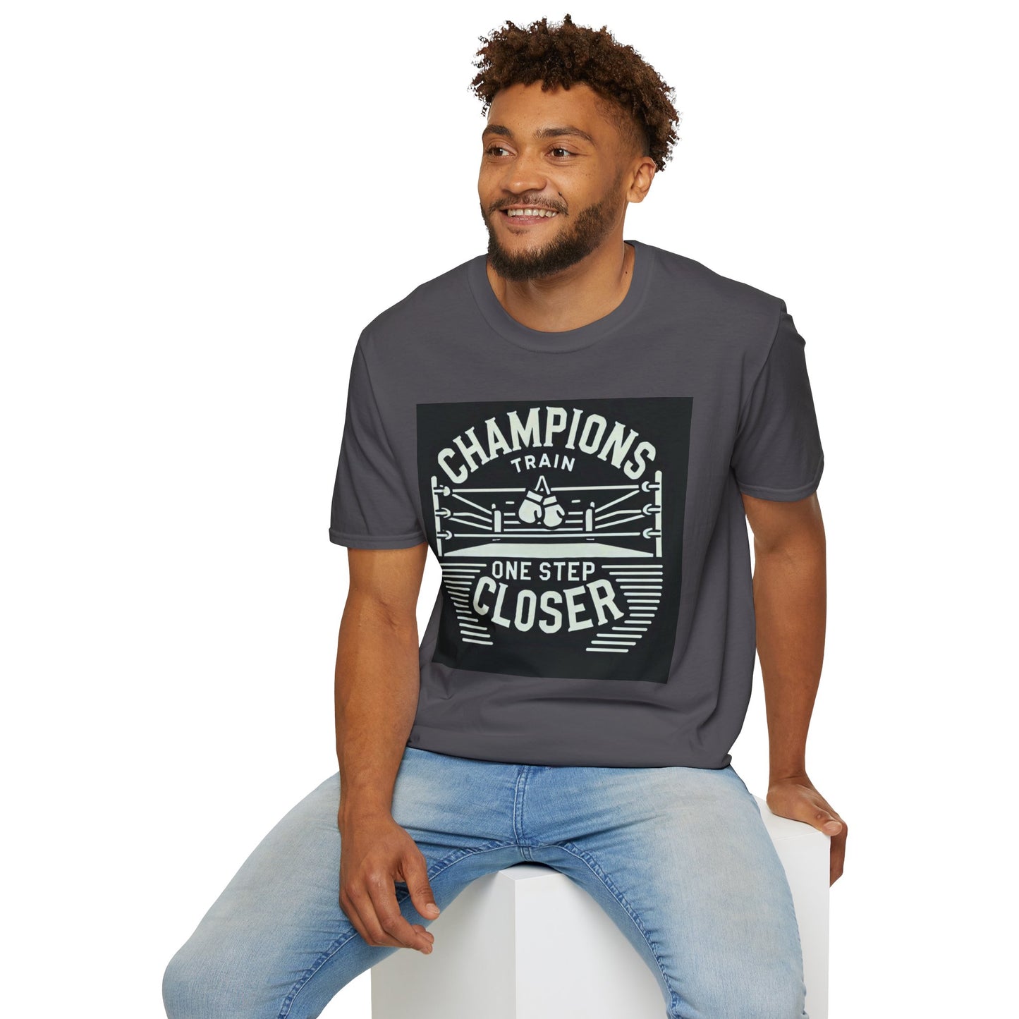 Champion's Train Boxing Inspired Men's T-Shirt