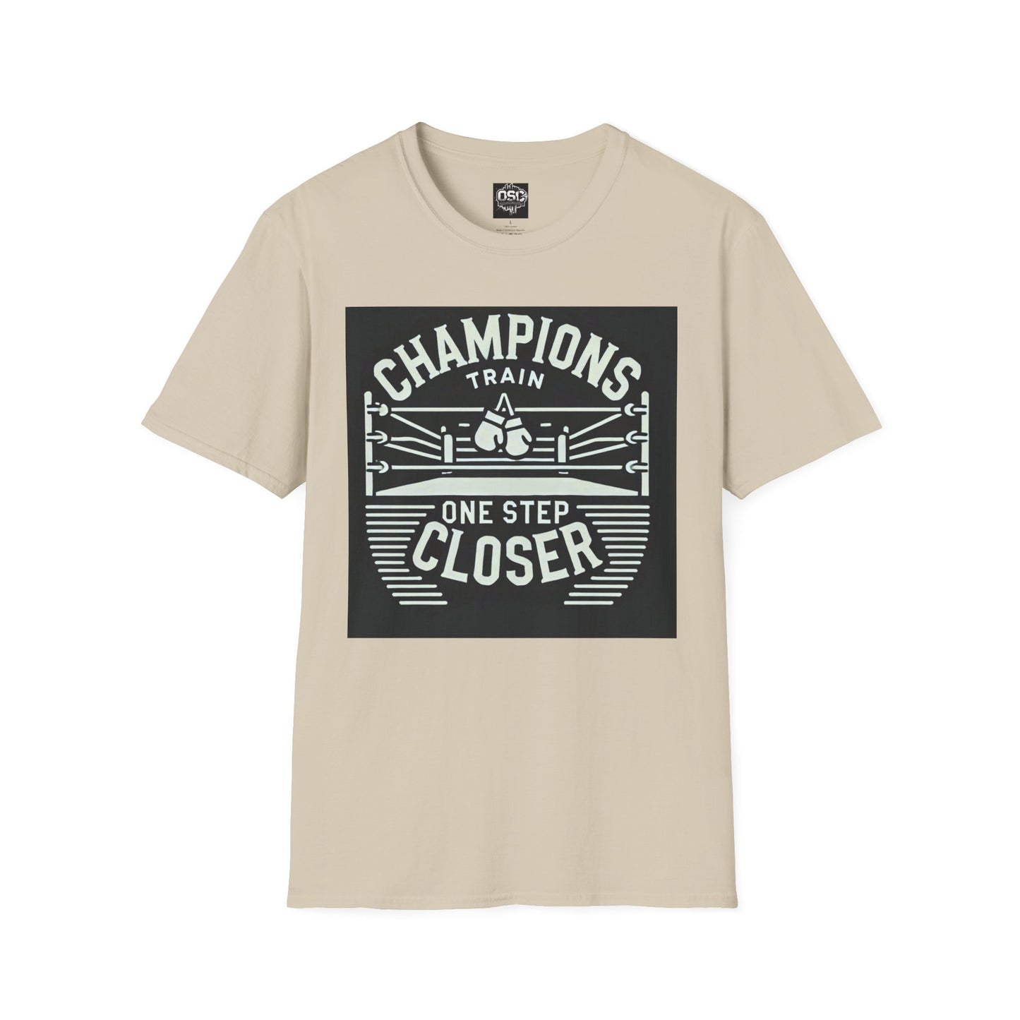 Champion's Train Boxing Inspired Men's T-Shirt