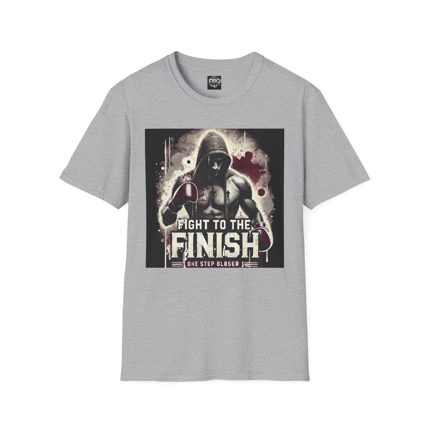 Fight To The Finish Boxing Inpired T-Shirt