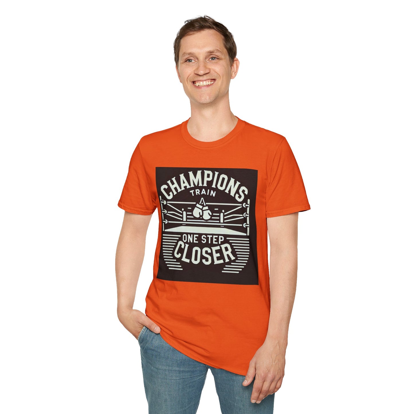 Champion's Train Boxing Inspired Men's T-Shirt