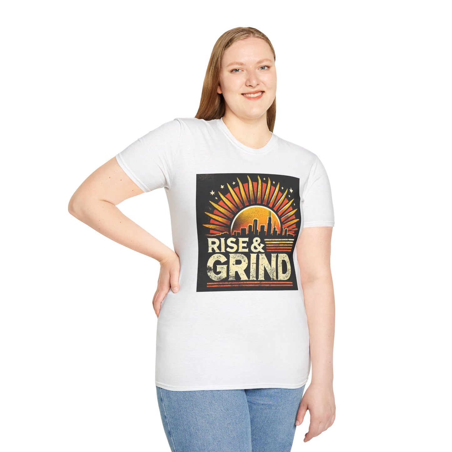 Rise and Grind Women's Casual T-Shirt