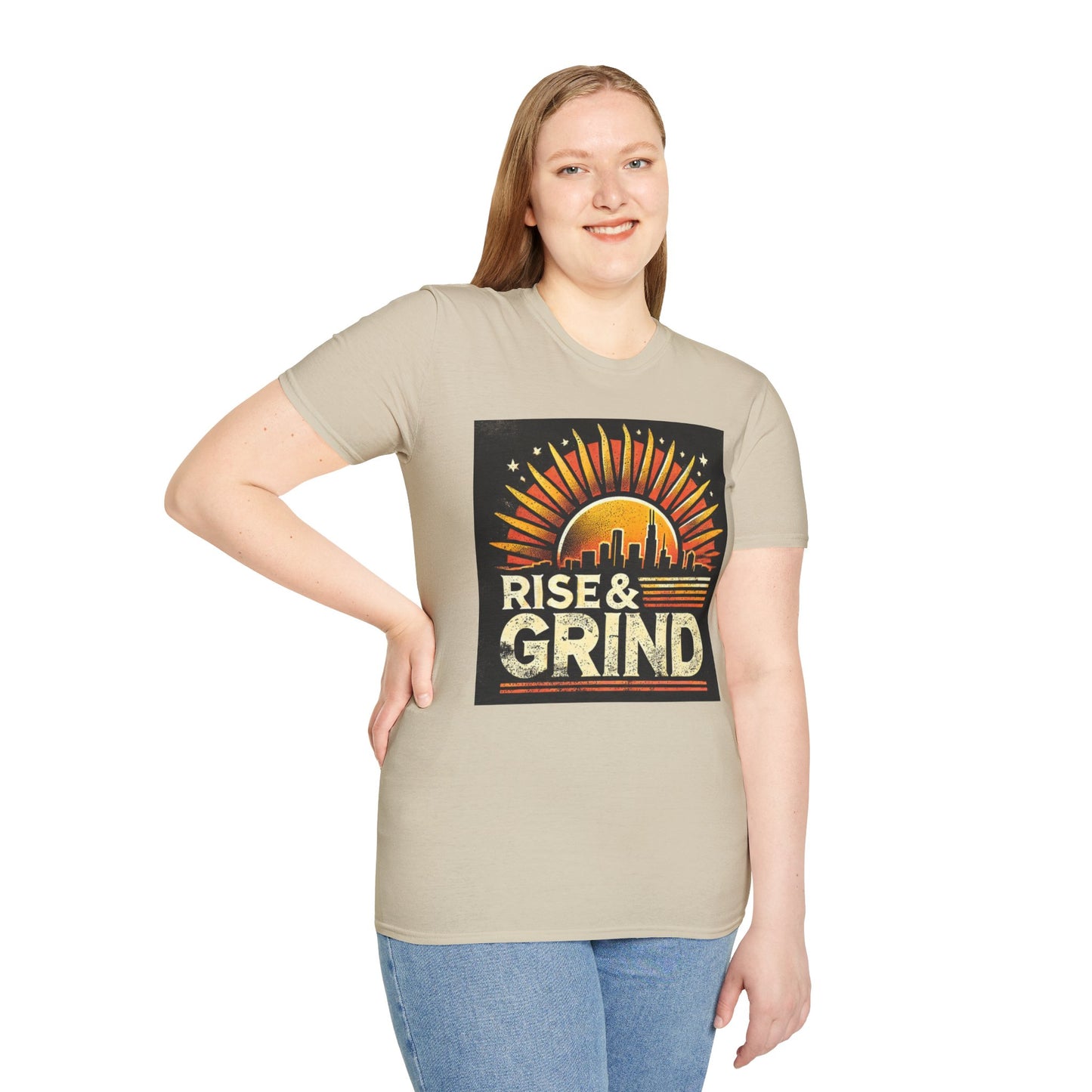 Rise and Grind Women's Casual T-Shirt