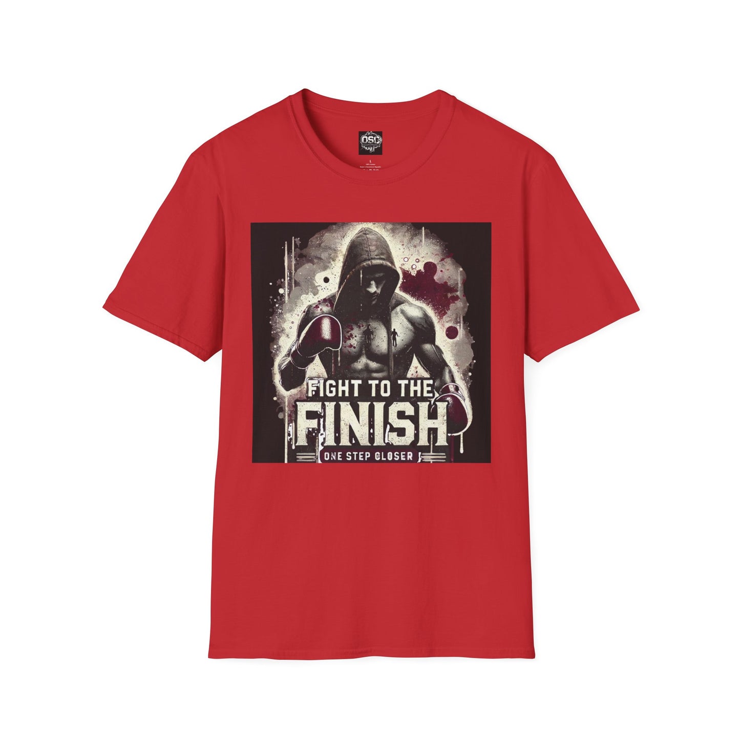 Fight To The Finish Boxing Inpired T-Shirt