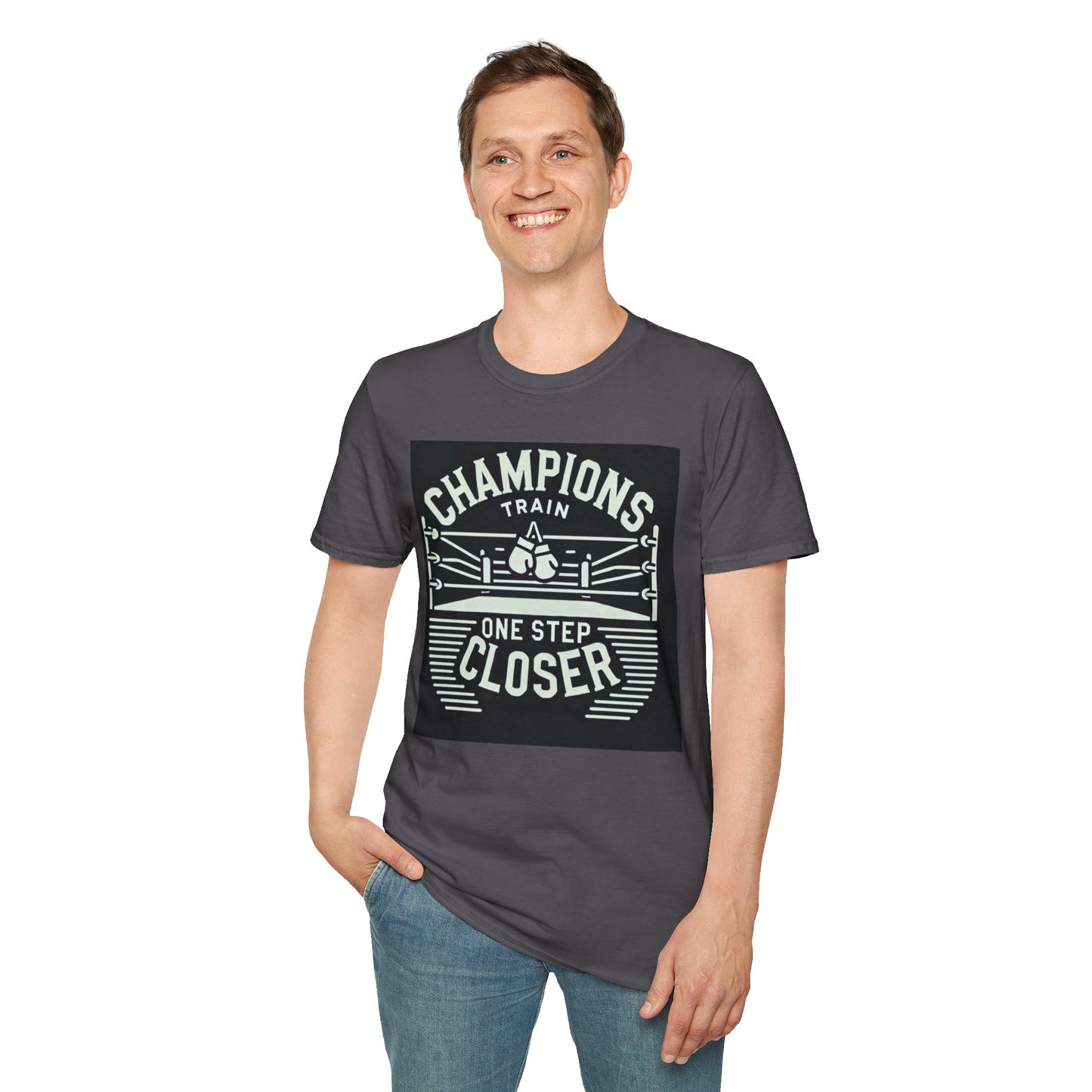 Champion's Train Boxing Inspired Men's T-Shirt