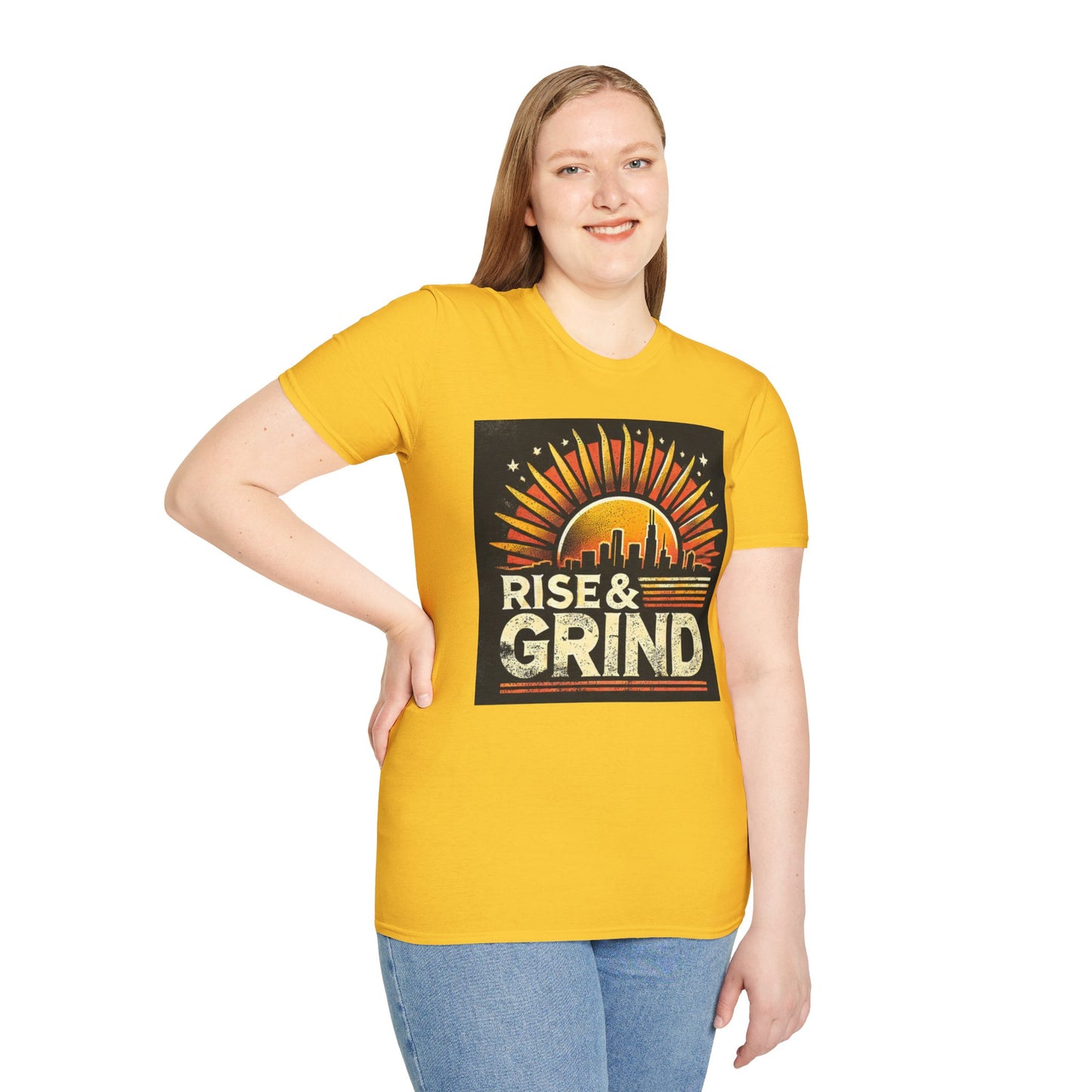 Rise and Grind Women's Casual T-Shirt