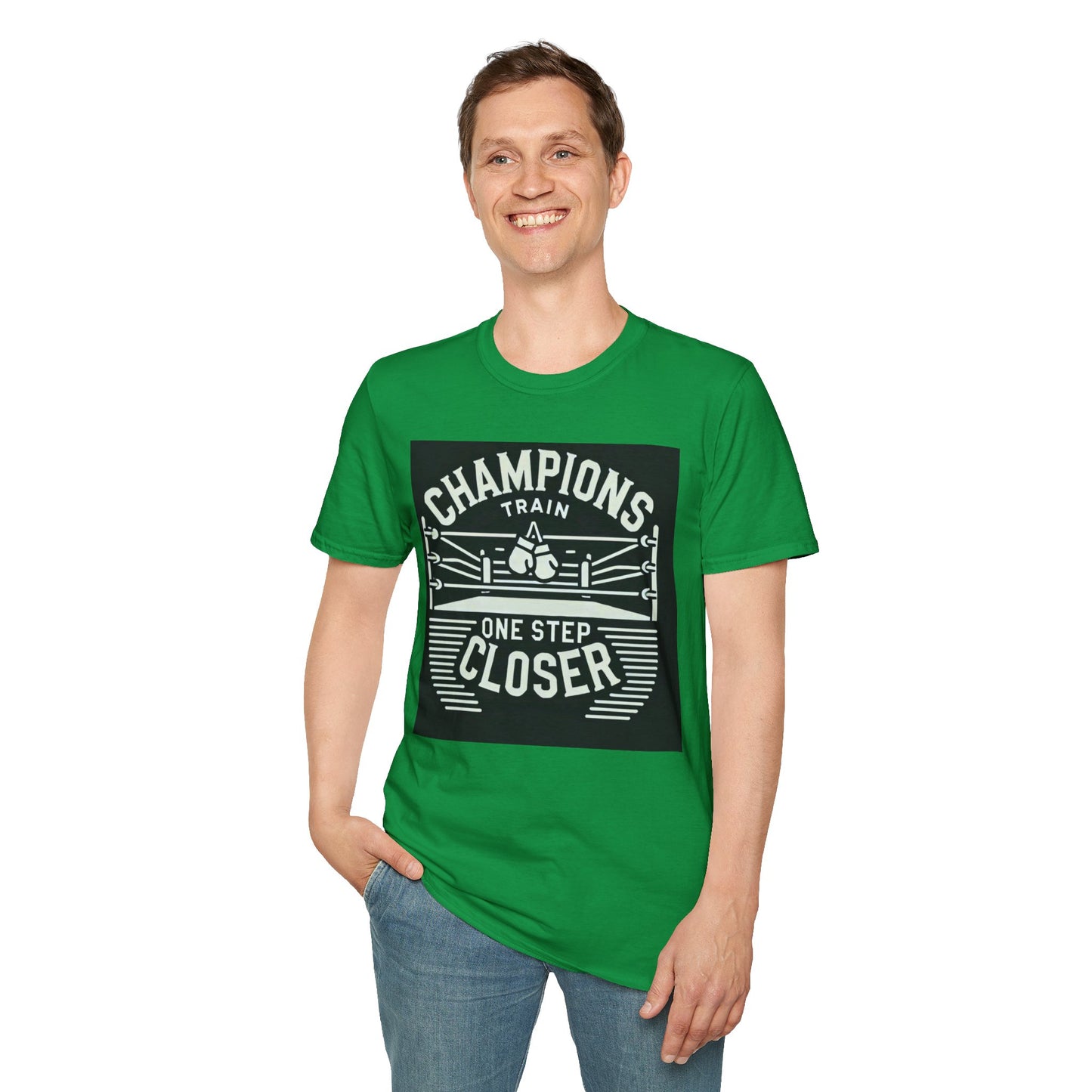 Champion's Train Boxing Inspired Men's T-Shirt