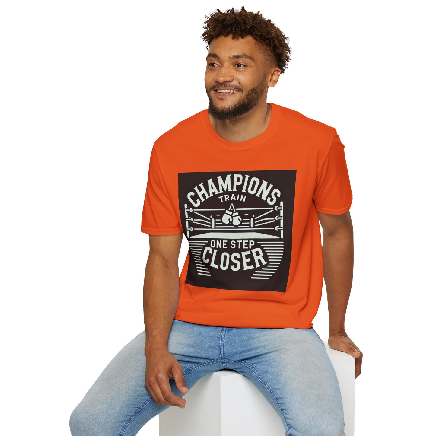 Champion's Train Boxing Inspired Men's T-Shirt