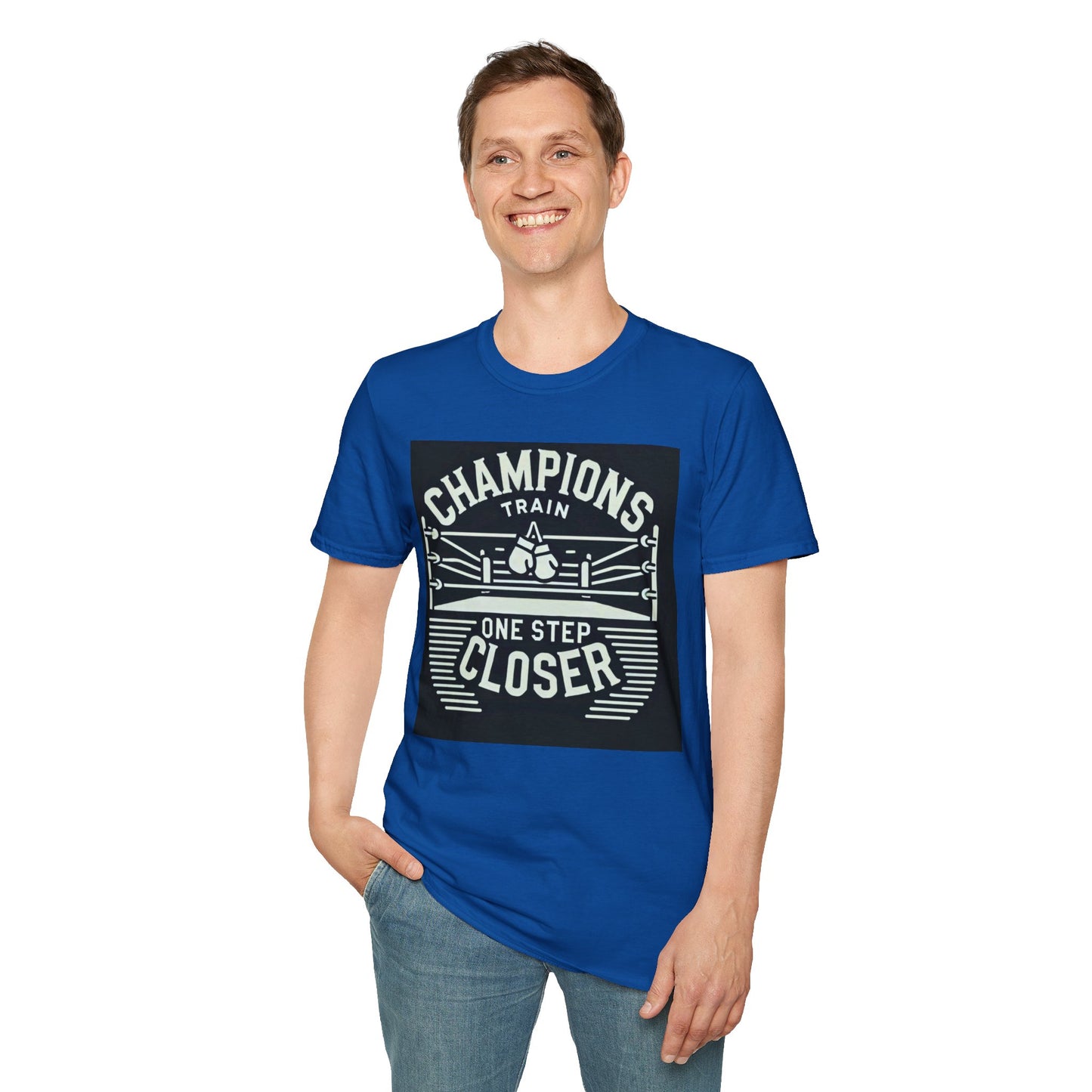 Champion's Train Boxing Inspired Men's T-Shirt