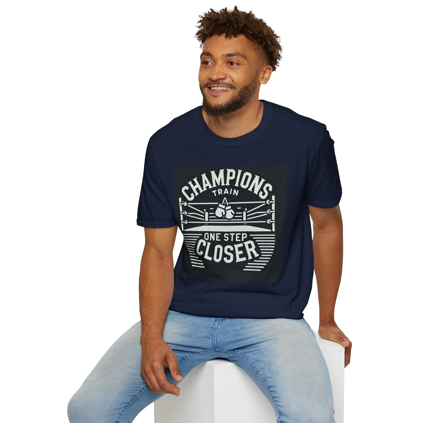 Champion's Train Boxing Inspired Men's T-Shirt