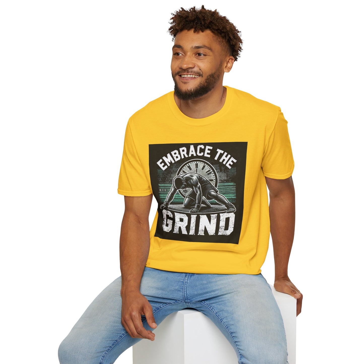 Embrace The Grind MMA Inspired Men's T-Shirt