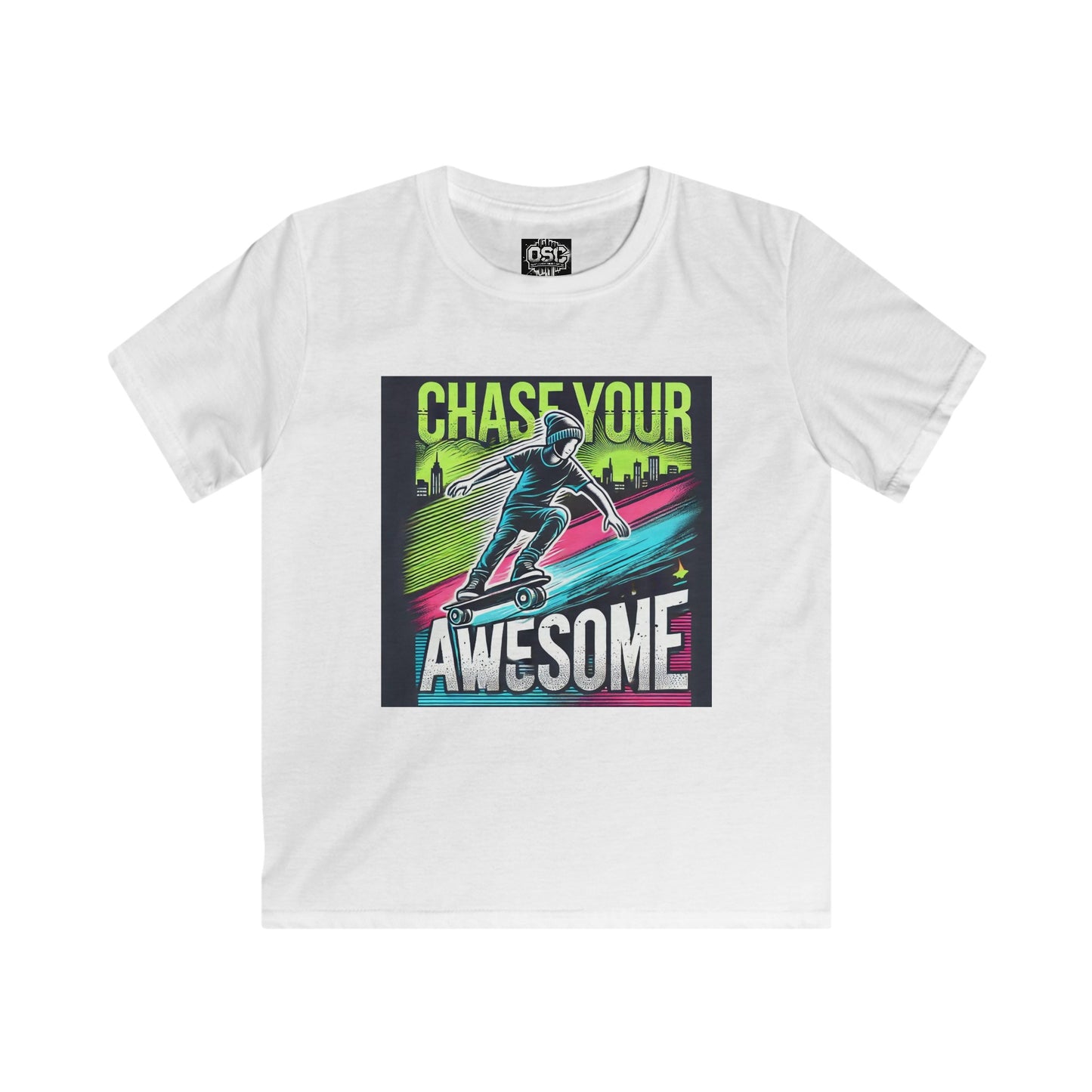 Chase Your Awesome Kids Casual T-Shirt