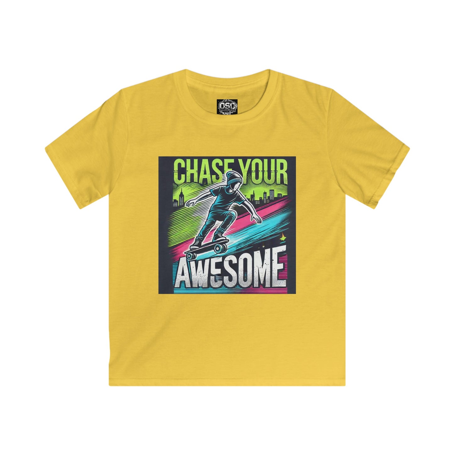 Chase Your Awesome Kids Casual T-Shirt