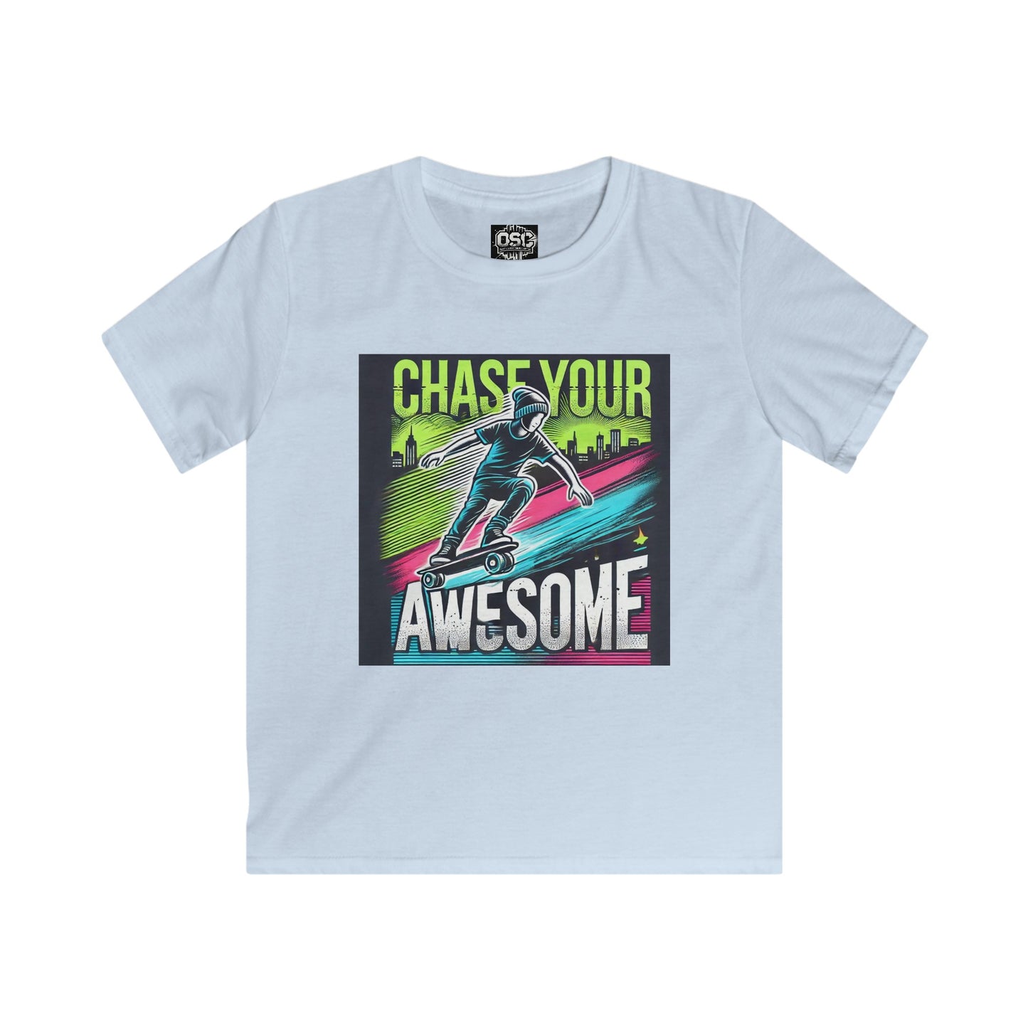 Chase Your Awesome Kids Casual T-Shirt