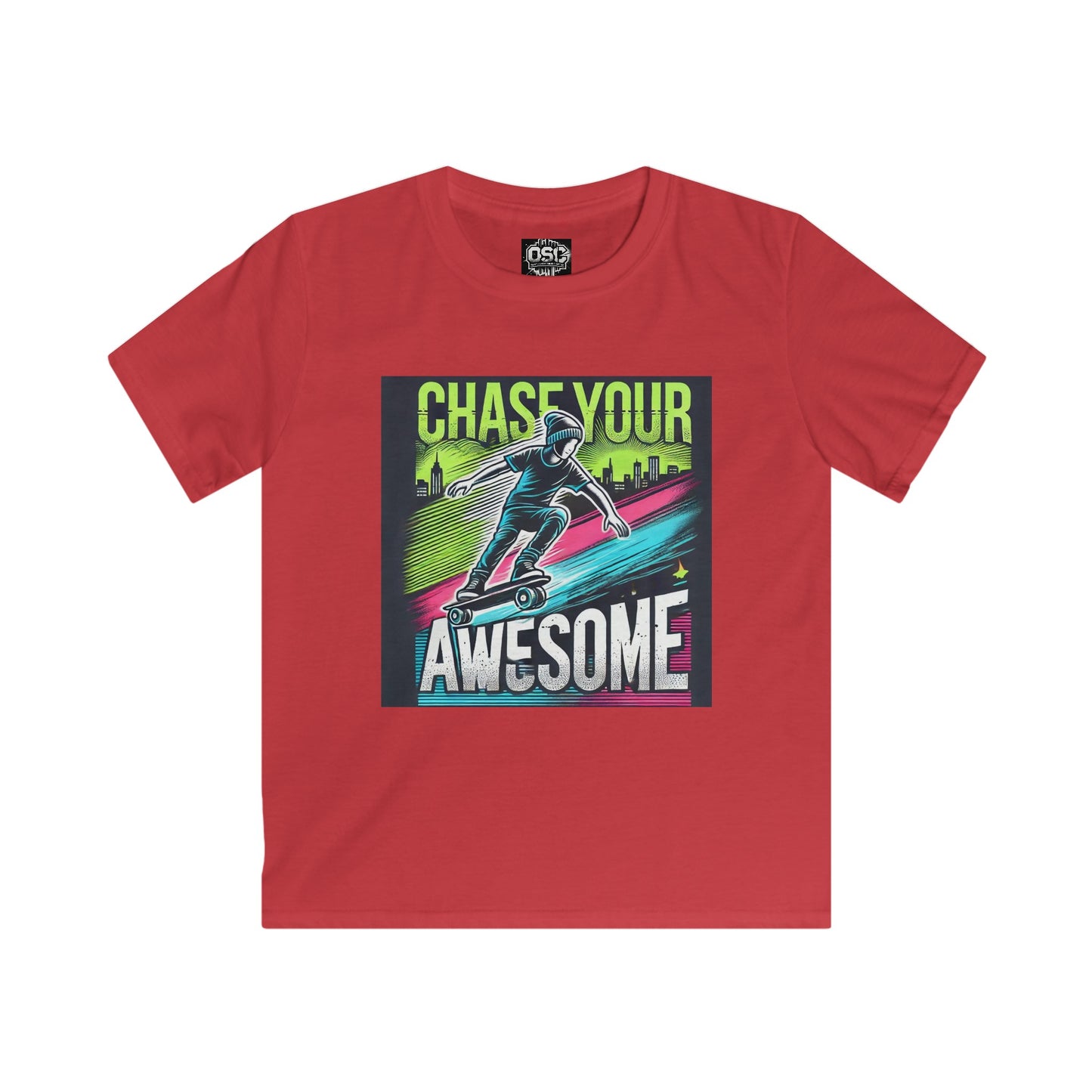 Chase Your Awesome Kids Casual T-Shirt