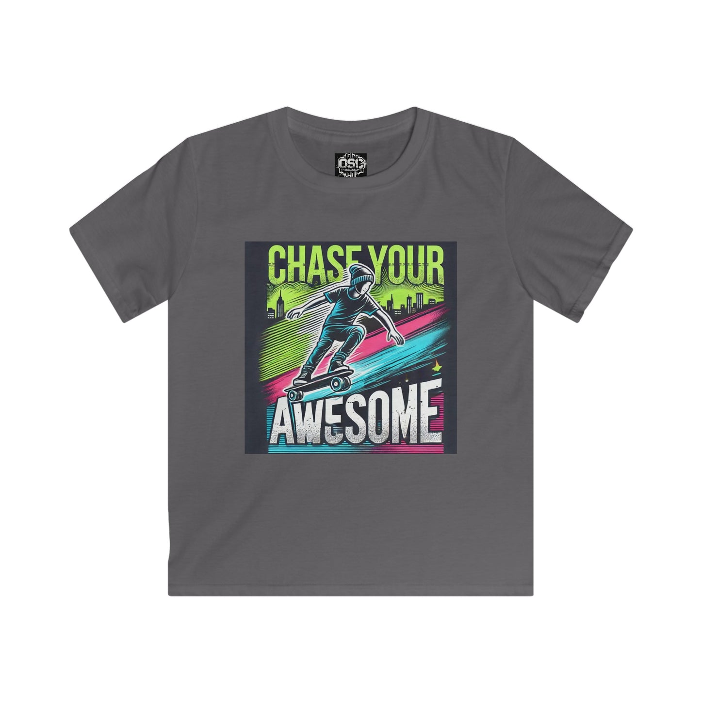 Chase Your Awesome Kids Casual T-Shirt