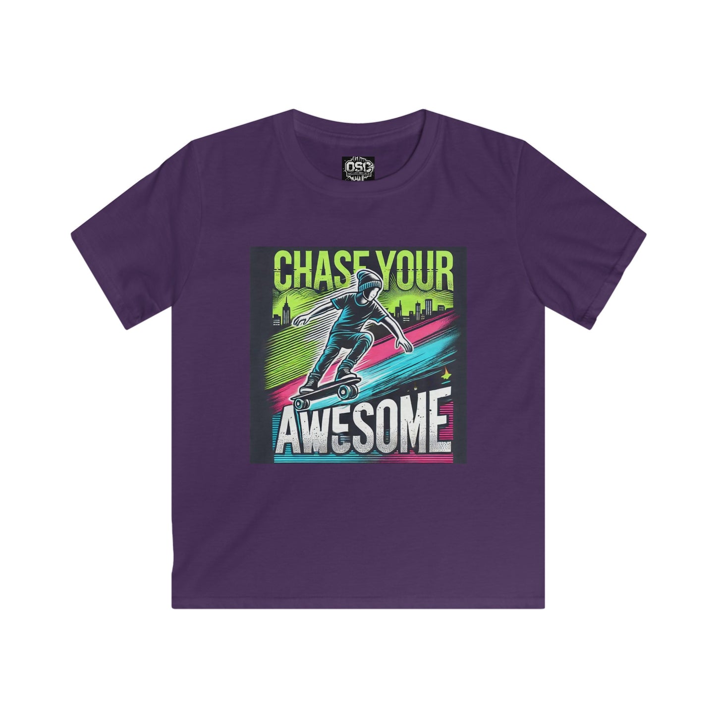 Chase Your Awesome Kids Casual T-Shirt