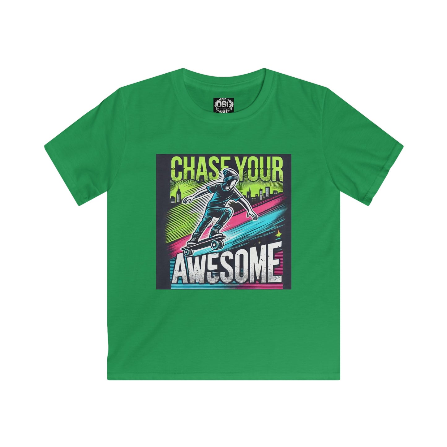 Chase Your Awesome Kids Casual T-Shirt