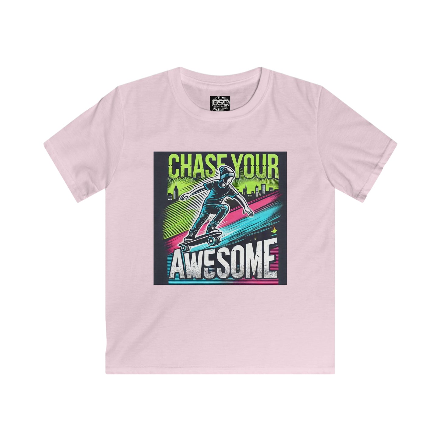 Chase Your Awesome Kids Casual T-Shirt