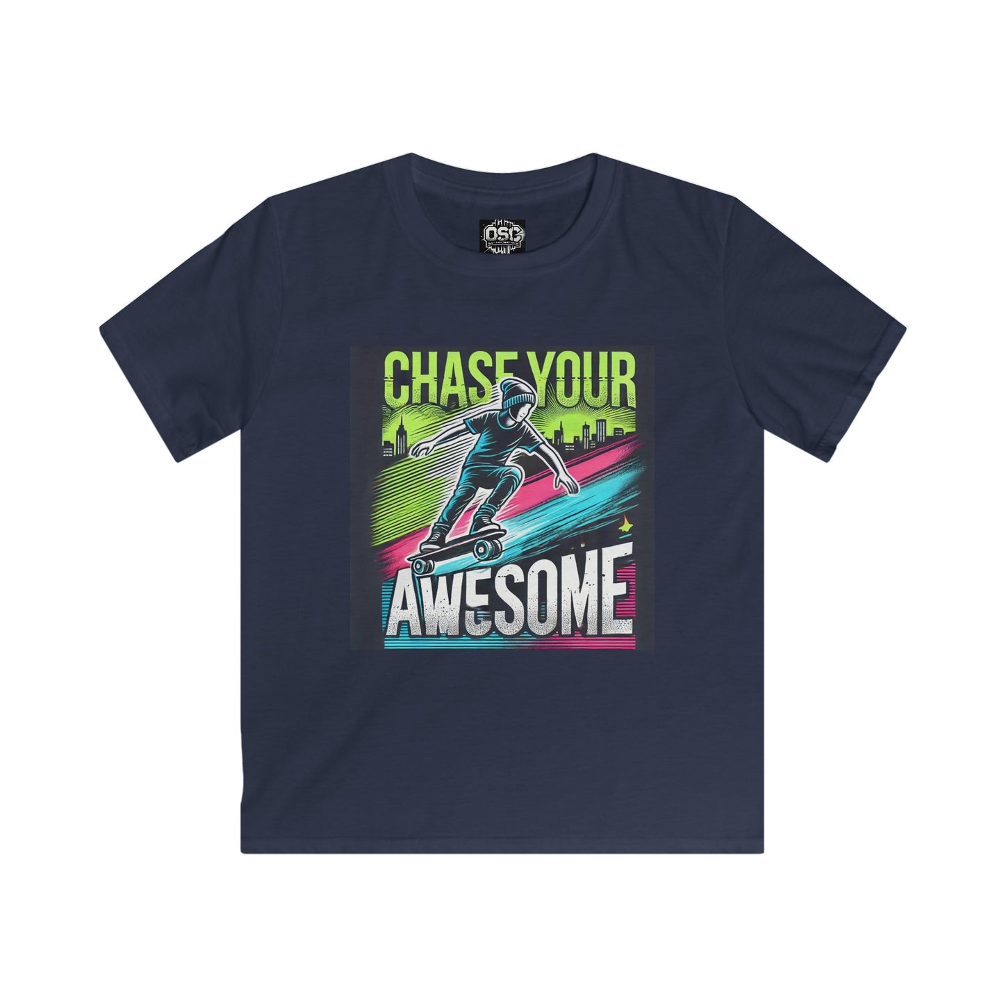 Chase Your Awesome Kids Casual T-Shirt