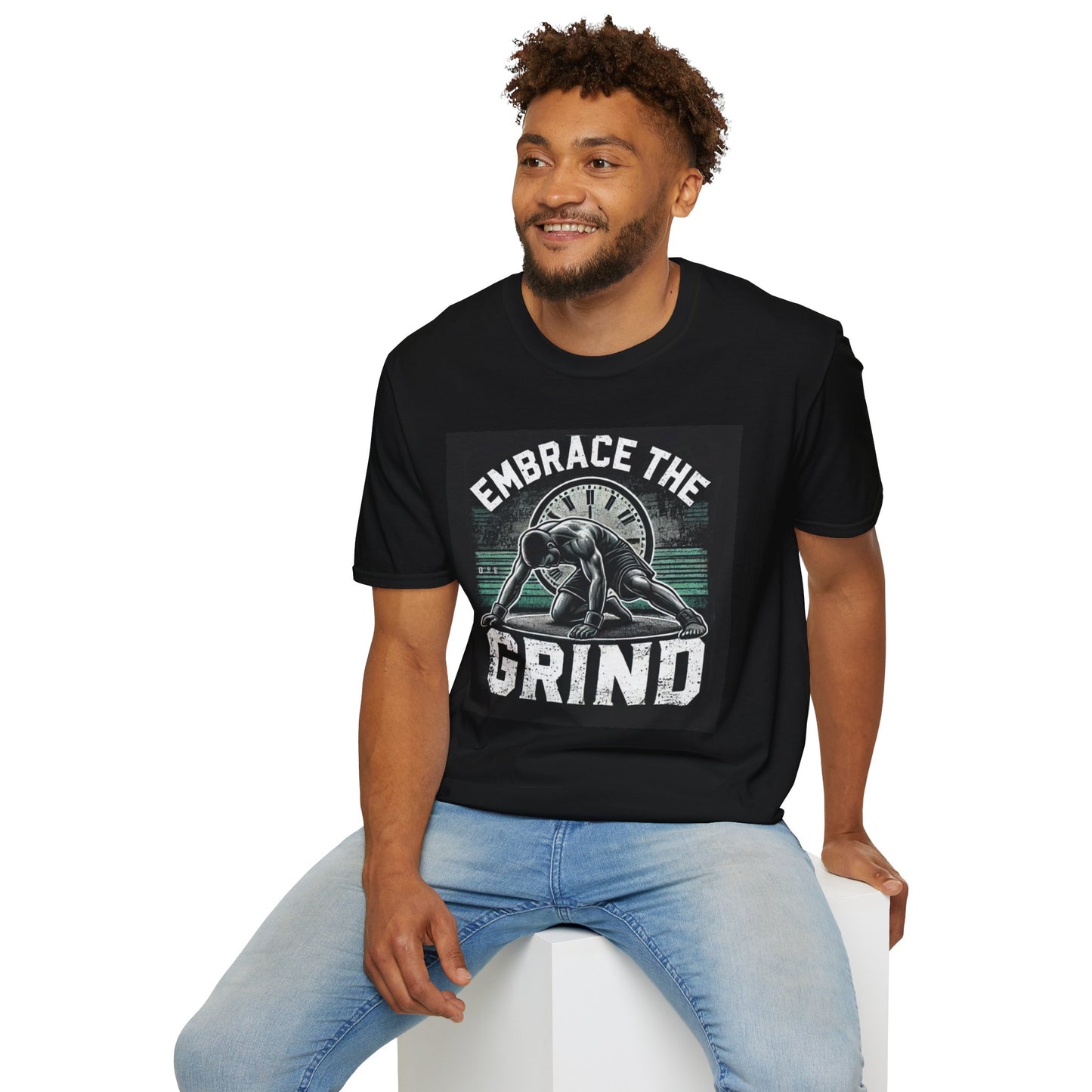 Embrace The Grind MMA Inspired Men's T-Shirt