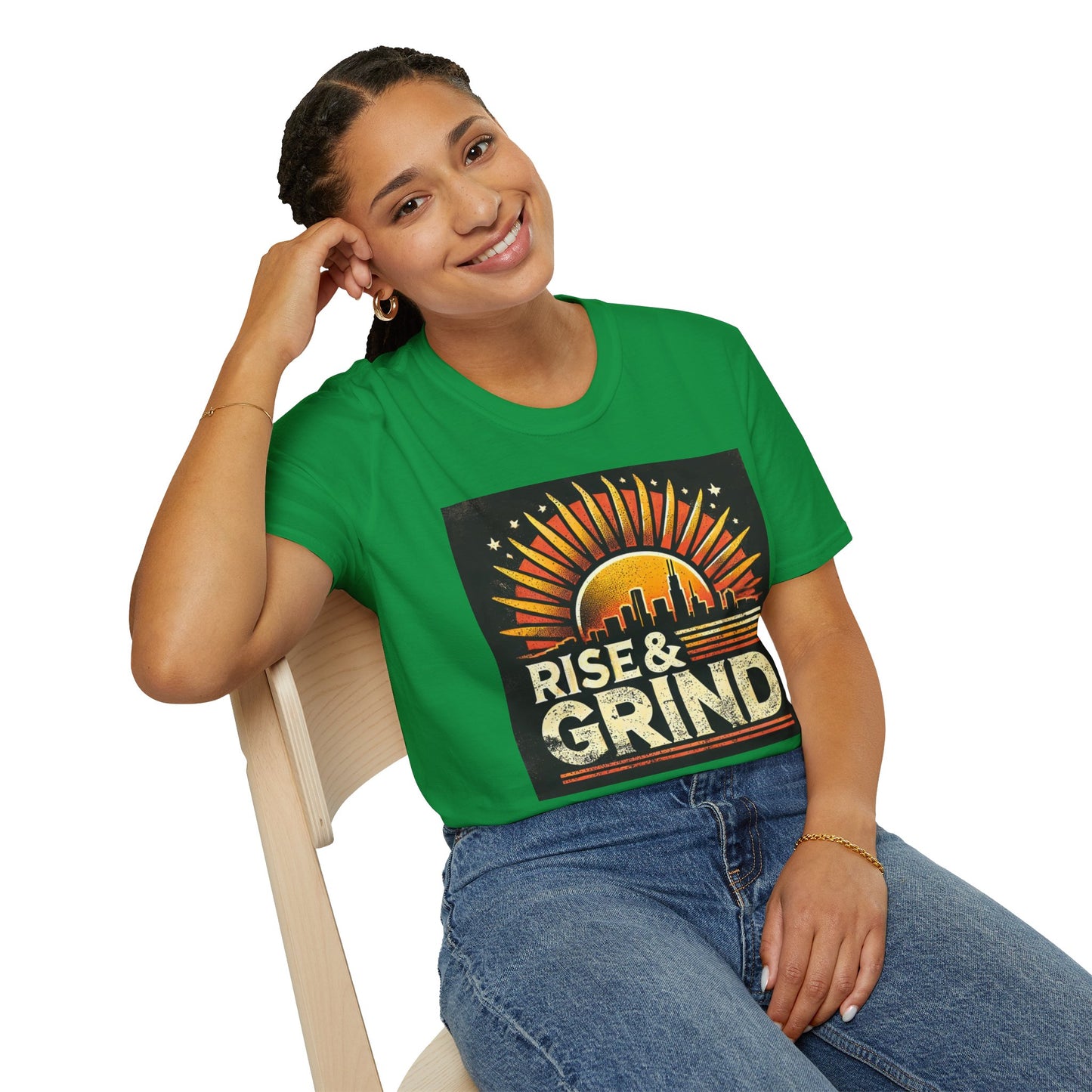 Rise and Grind Women's Casual T-Shirt