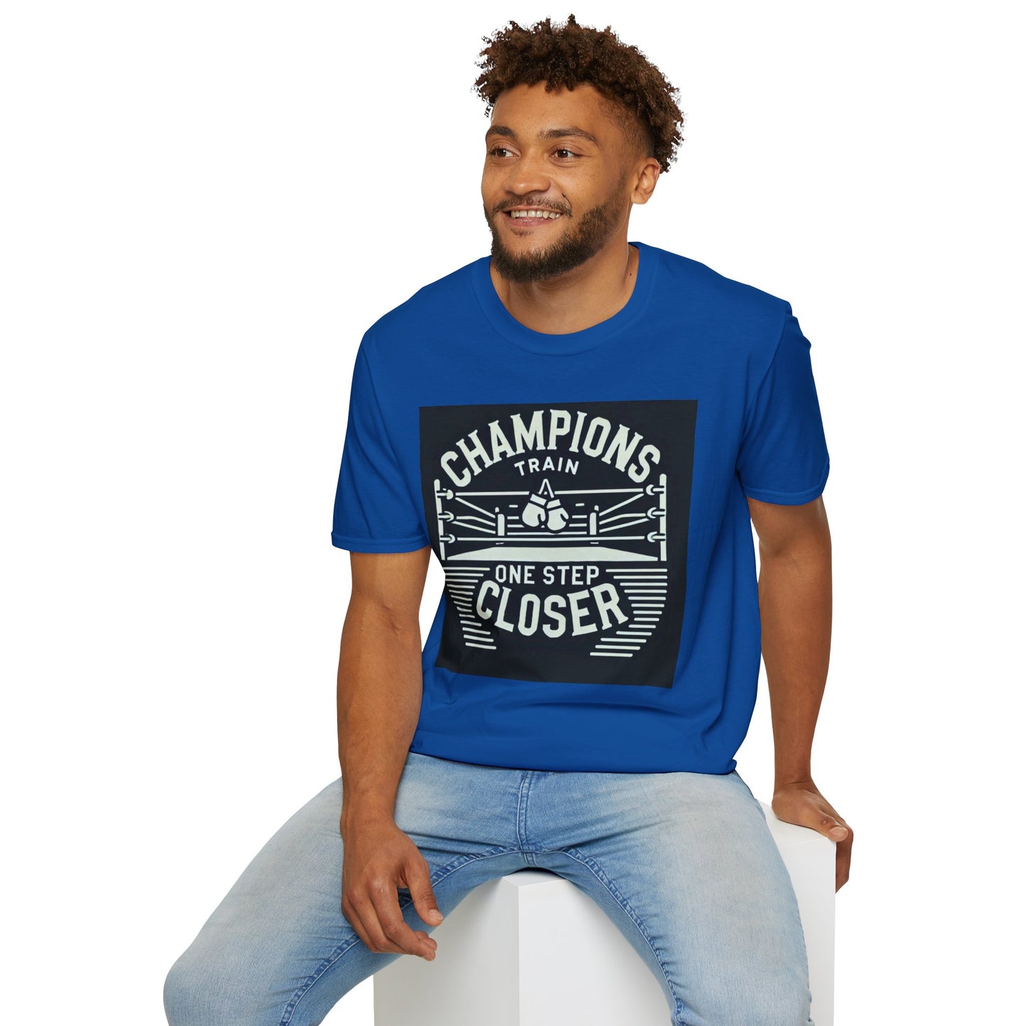 Champion's Train Boxing Inspired Men's T-Shirt