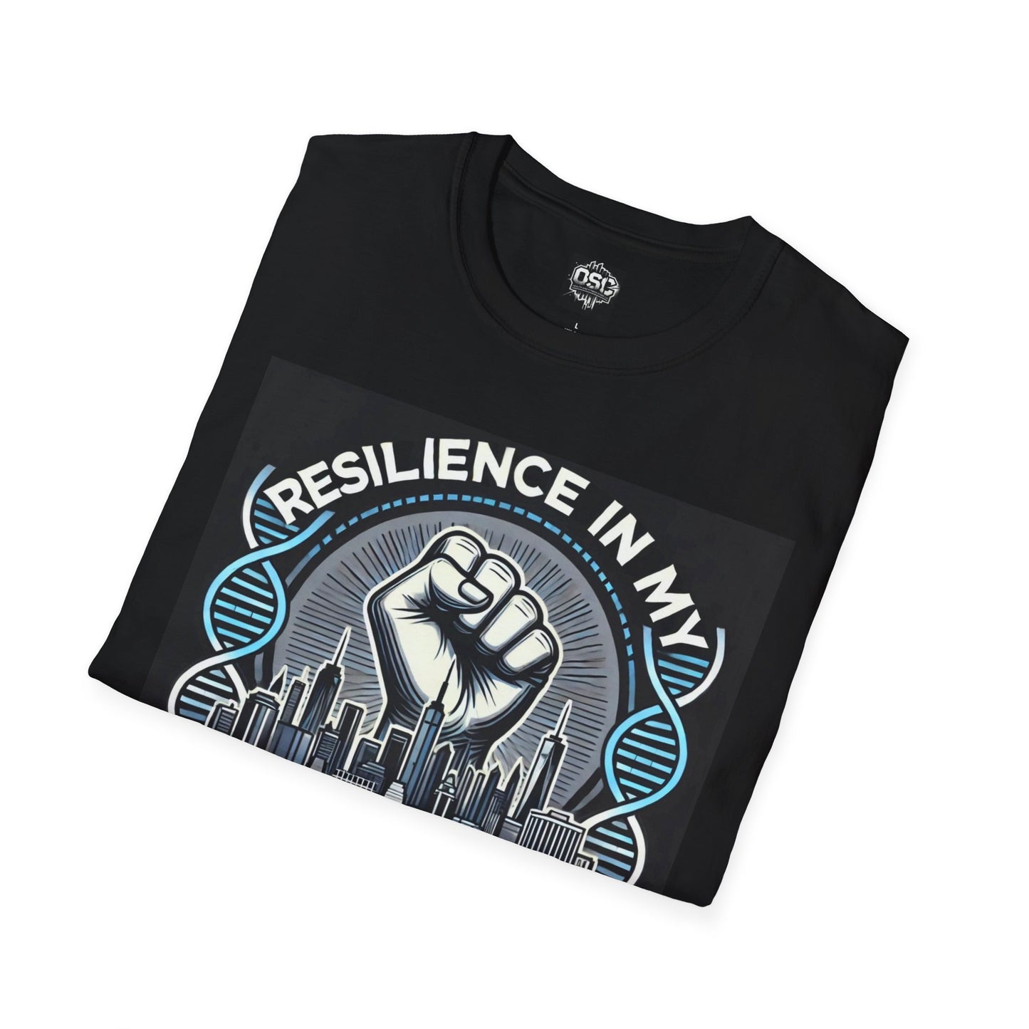 Camiseta informal para hombre Resiliencia en mi ADN