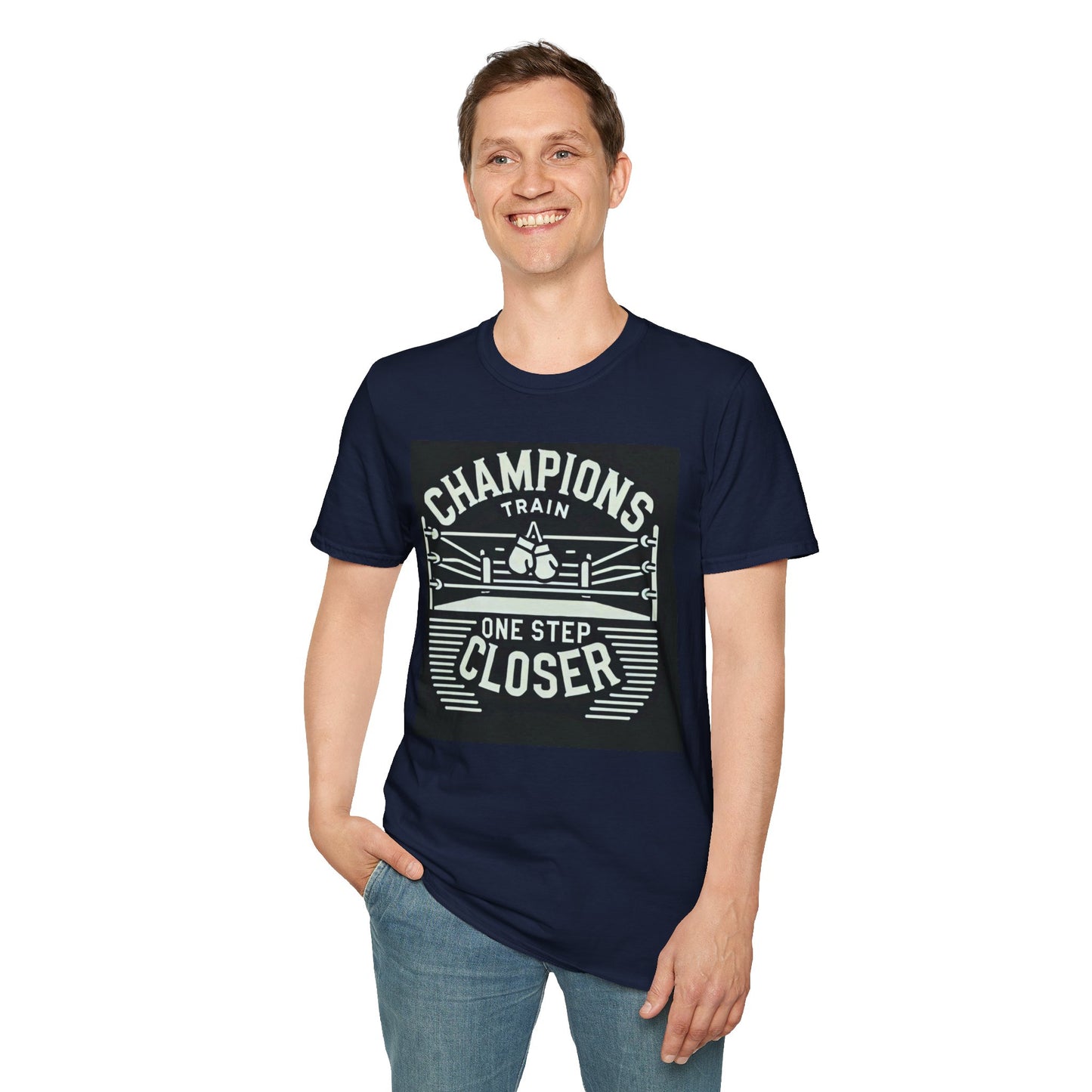 Champion's Train Boxing Inspired Men's T-Shirt