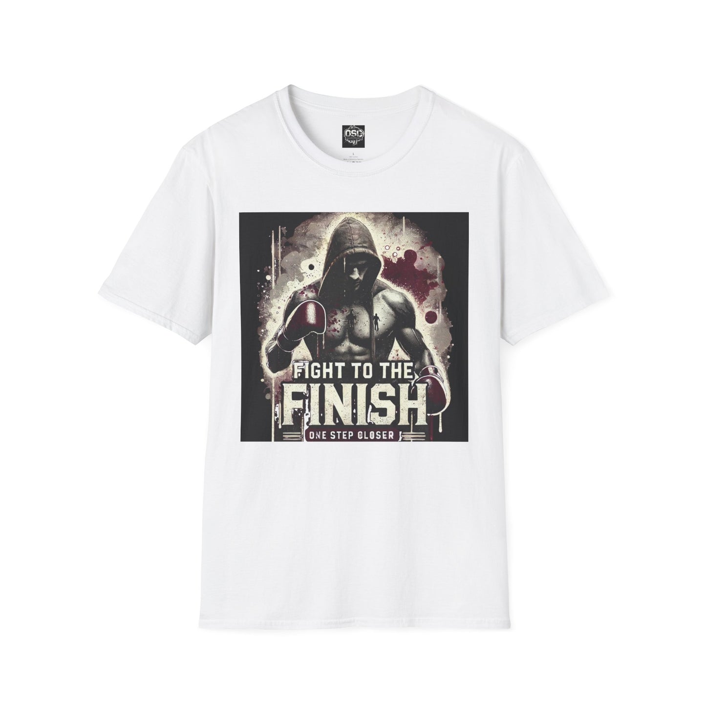 Fight To The Finish Boxing Inpired T-Shirt