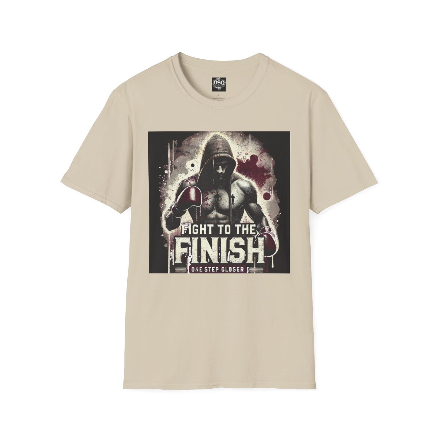 Fight To The Finish Boxing Inpired T-Shirt