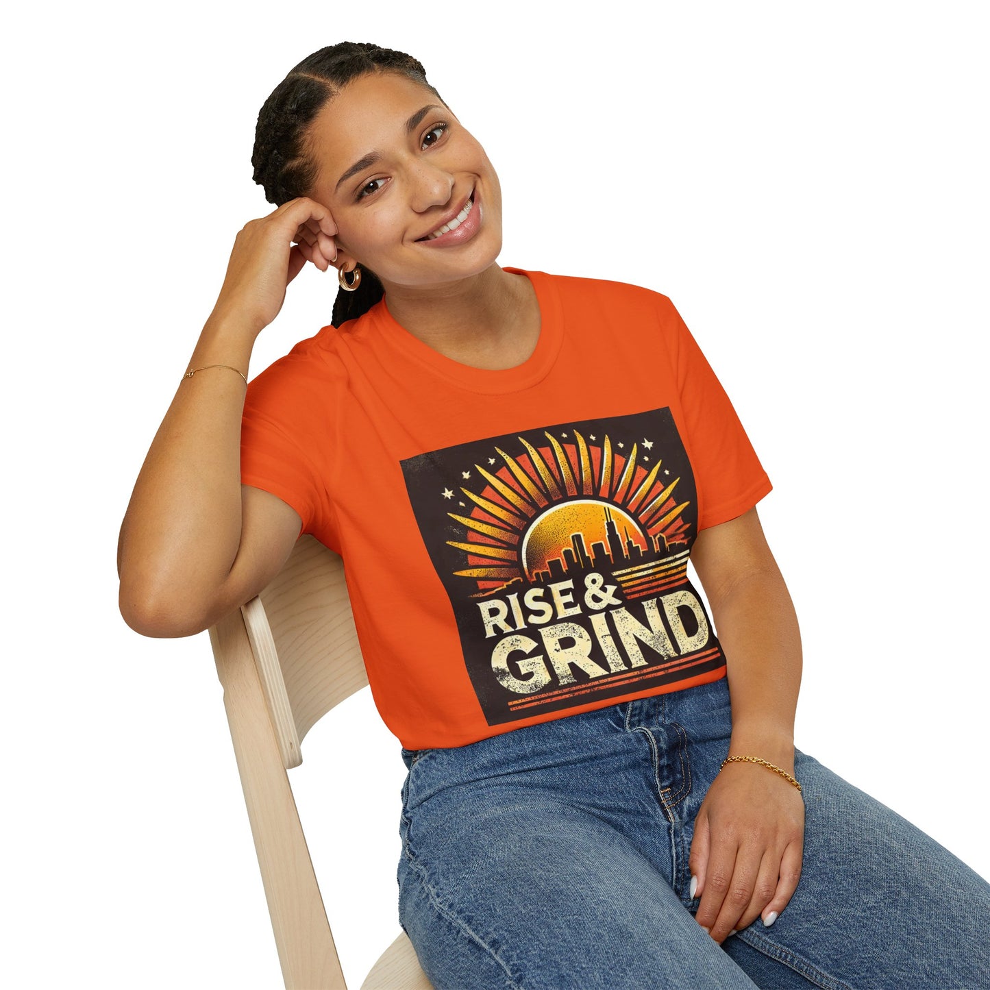 Rise and Grind Women's Casual T-Shirt