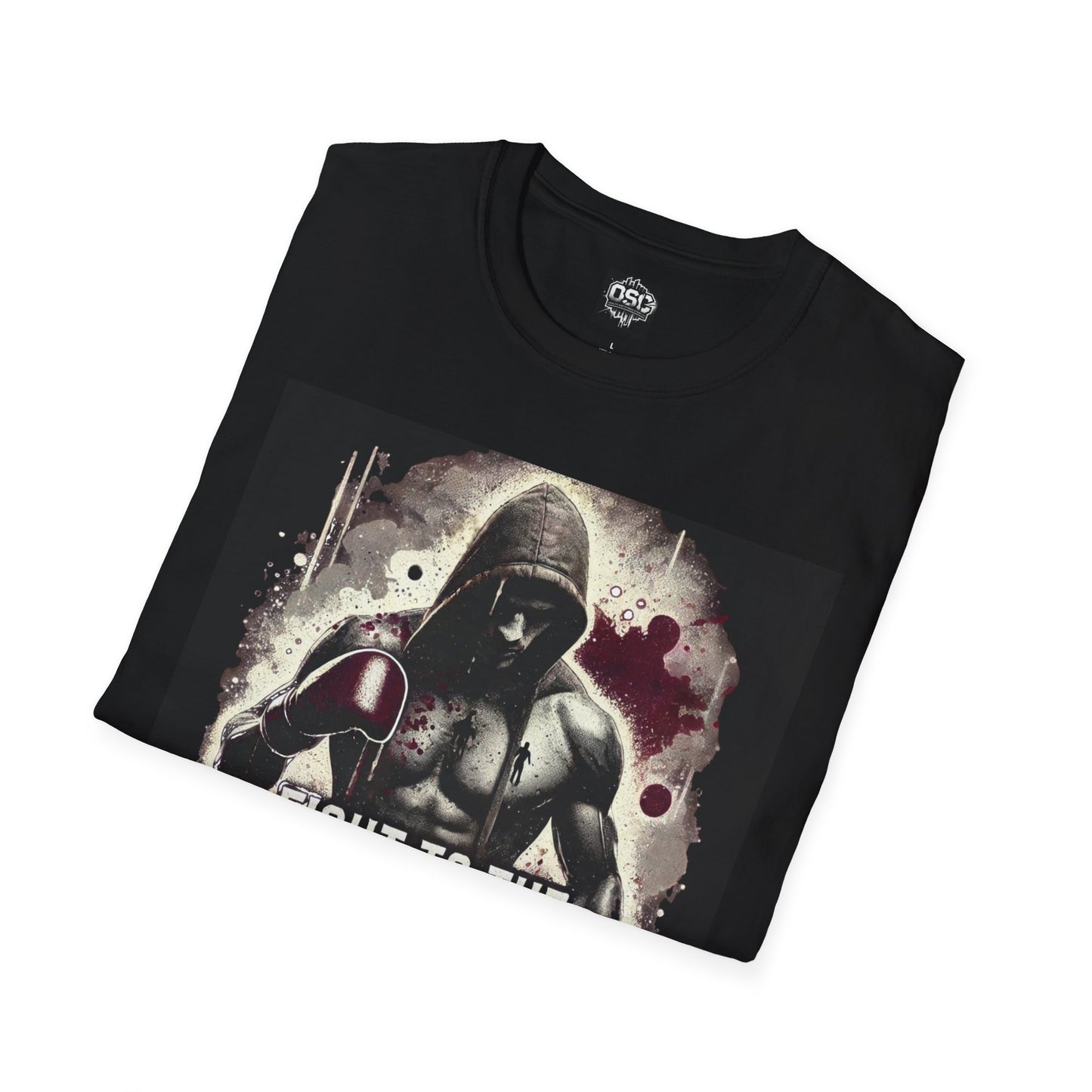 Fight To The Finish Boxing Inpired T-Shirt